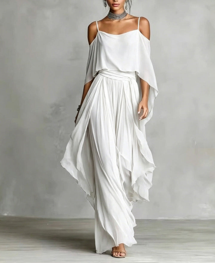 Tania | Grey two-piece fluid set