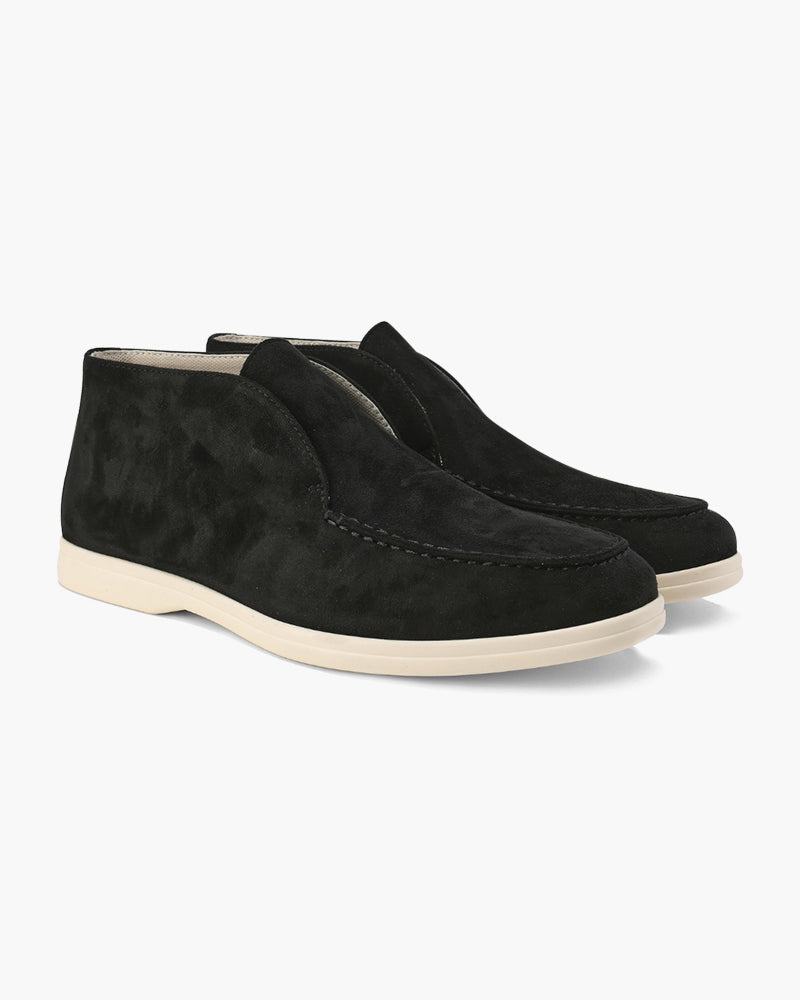 Carter | Old Money High Suede Loafers