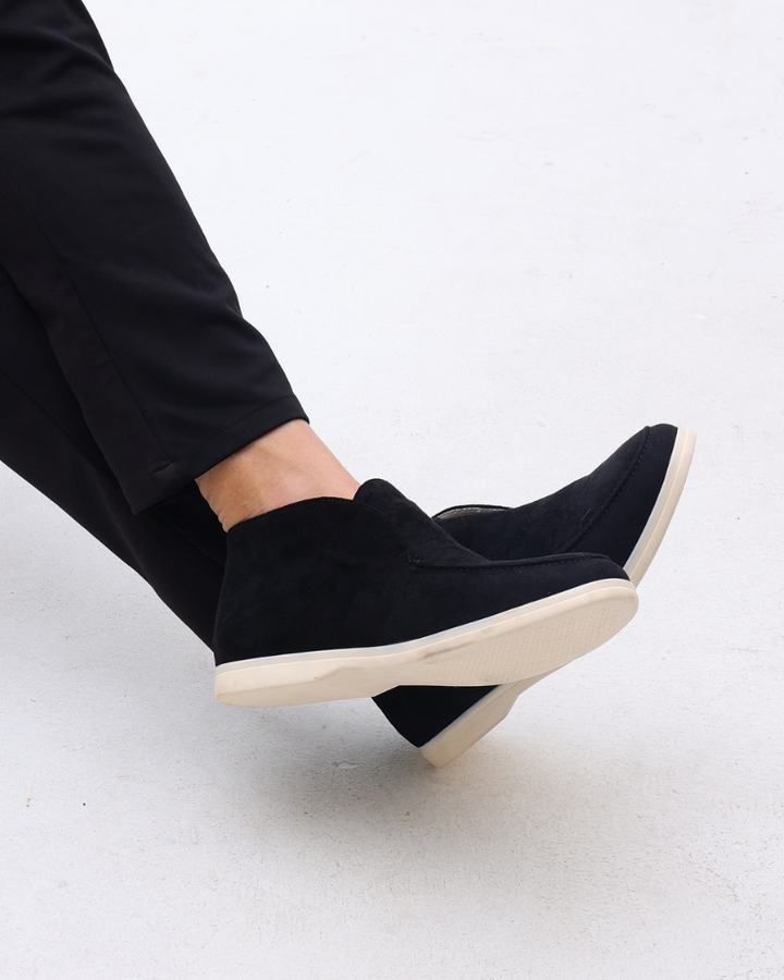 Carter | Old Money High Suede Loafers