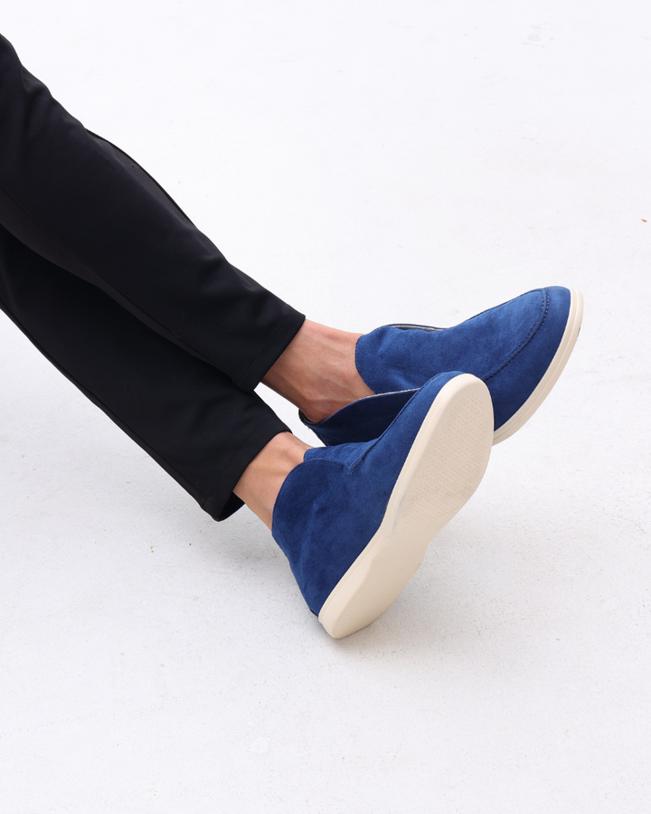 Carter | Old Money High Suede Loafers