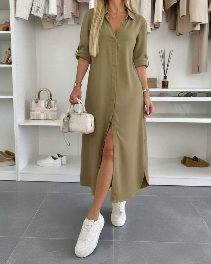 Brenda | Oversized Shirt Dress