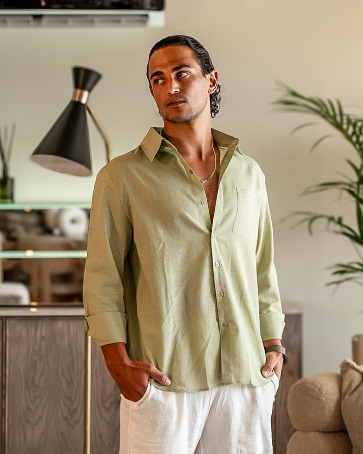 Attilio | 100% Linen Shirt