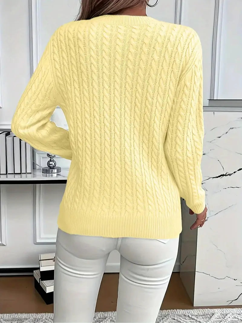 Palmira | Cozy Cable Knit Sweater