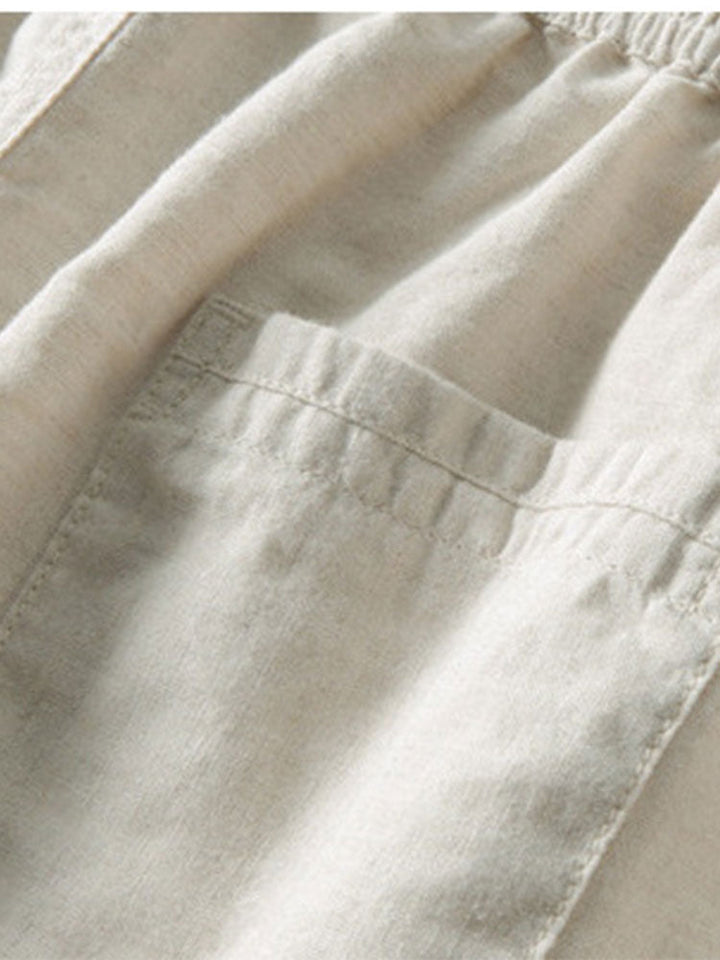 Diego | Short-sleeved shirt and linen trousers