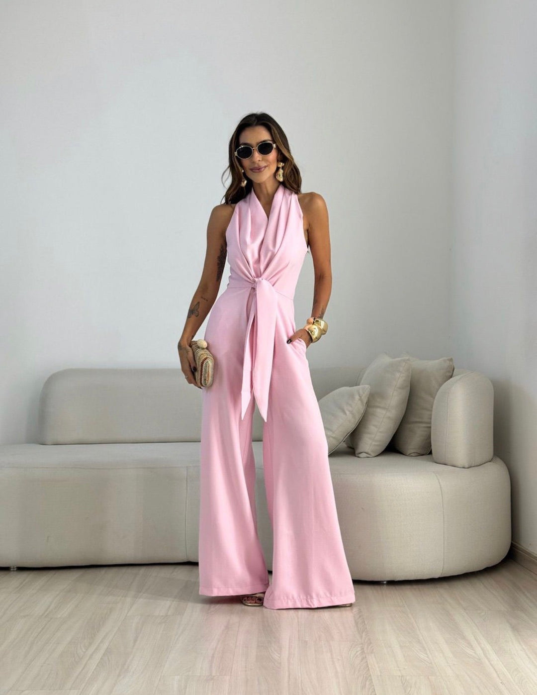 Elina | dress in Lino