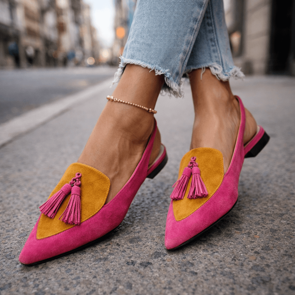 Gemma | Strappy sandals with tassels