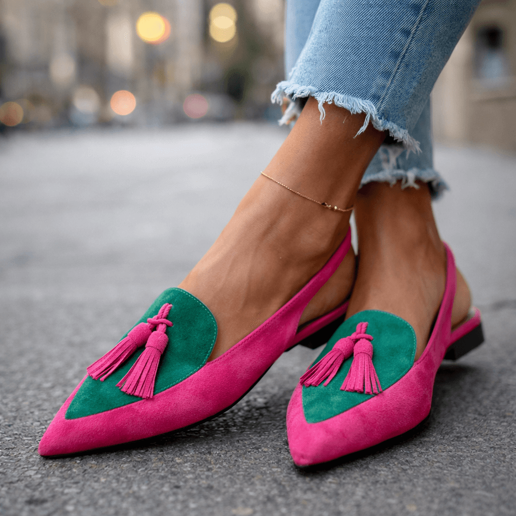 Gemma | Strappy sandals with tassels