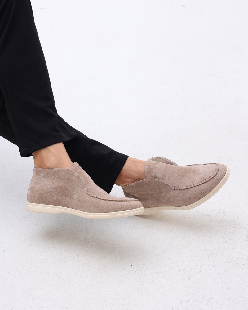 Carter | Old Money High Suede Loafers