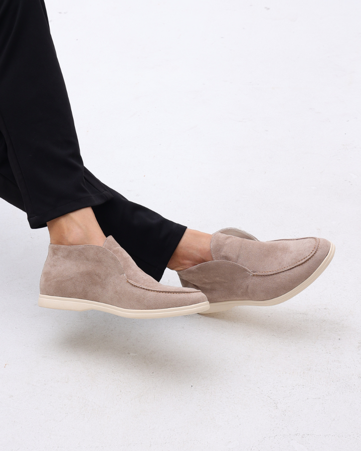 Carter | Old Money High Suede Loafers