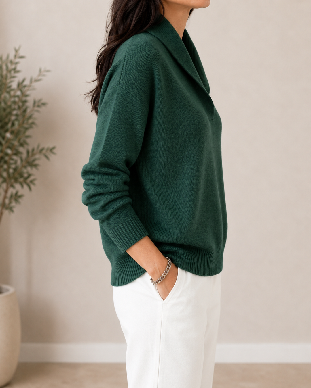Alessandra | Soft V-Neck Jumper