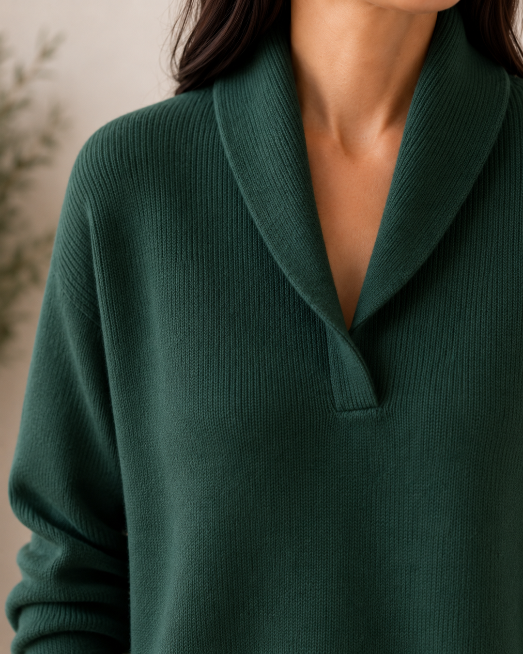 Alessandra | Soft V-Neck Jumper