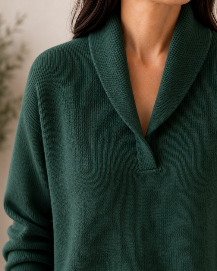 Alessandra | Soft V-Neck Jumper