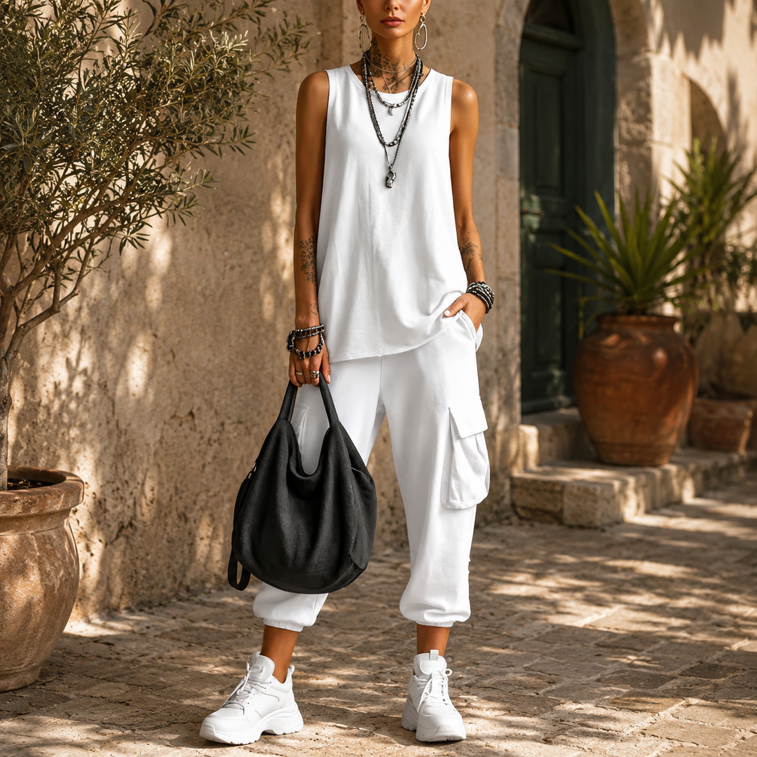Martina | Soft Casual Set with Pockets