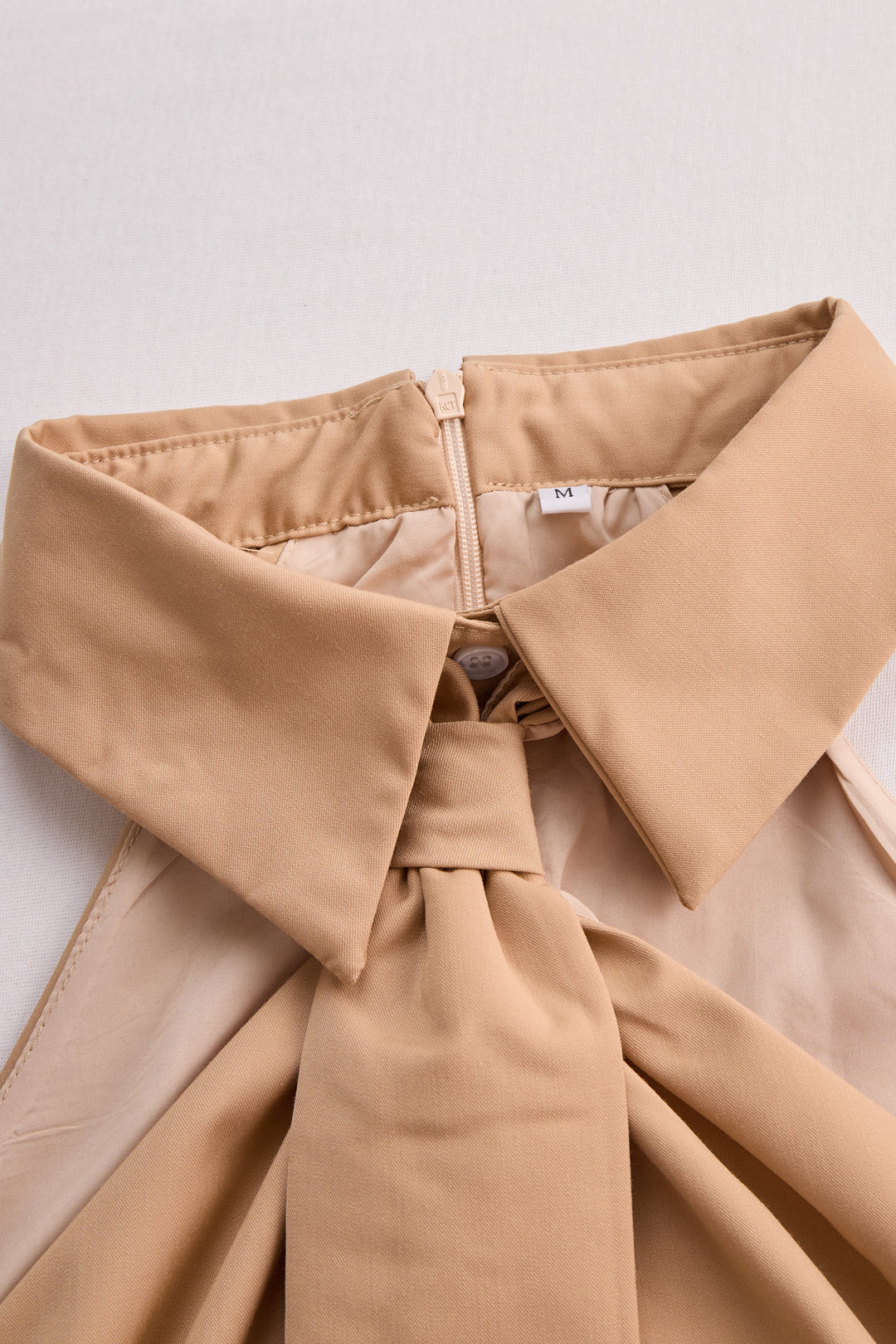 Marcella | Stylish Sleeveless Halter Blouse with Neck Tie Detail