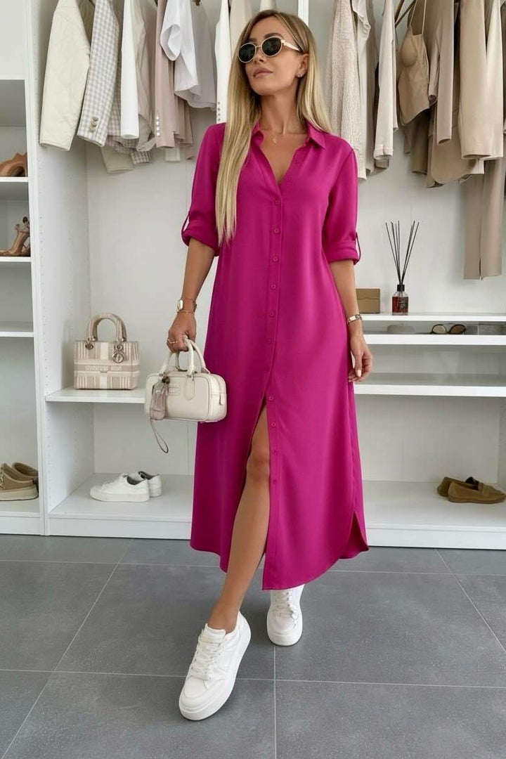 Brenda | Oversized Shirt Dress