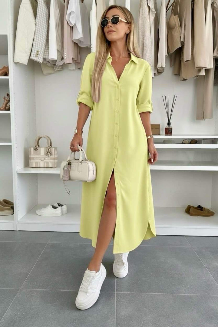 Brenda | Oversized Shirt Dress