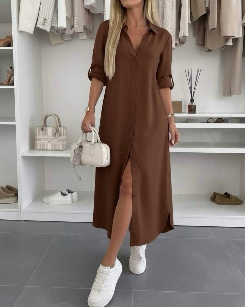 Brenda | Oversized Shirt Dress
