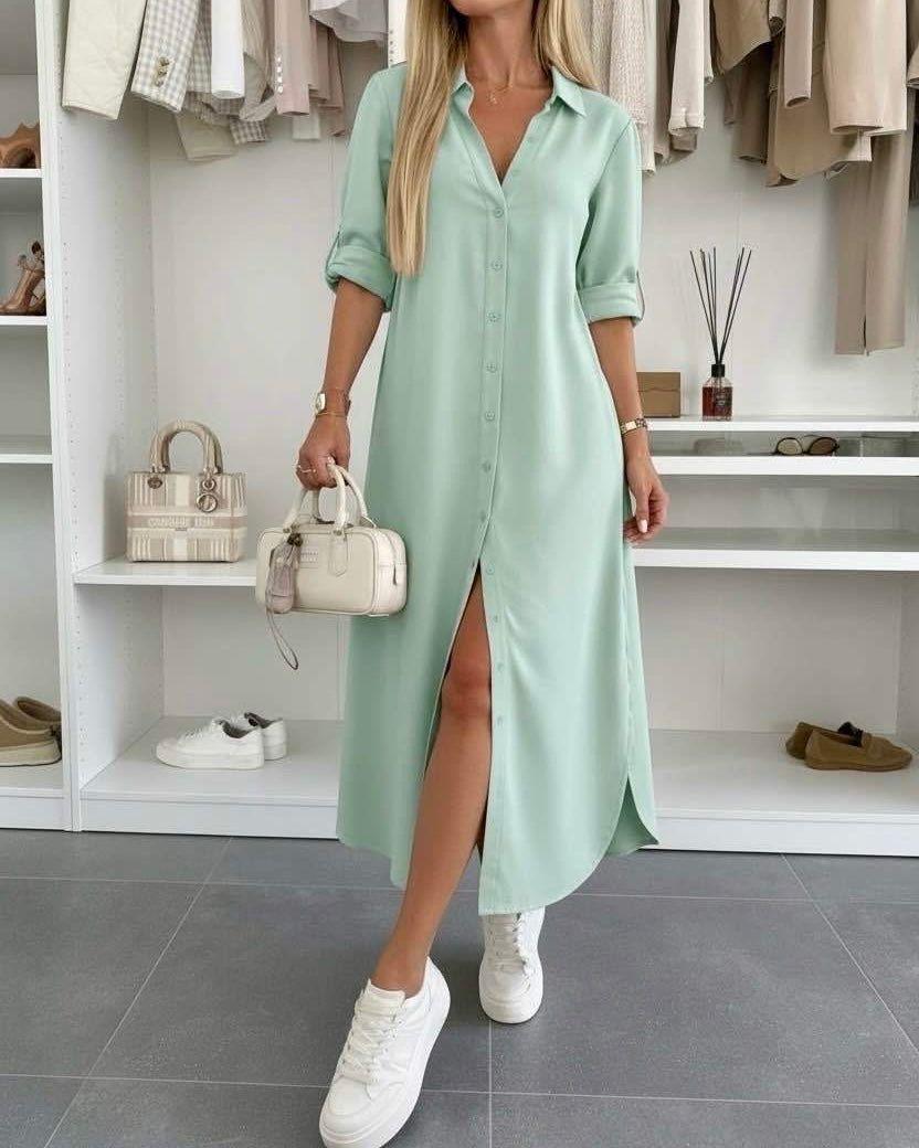 Brenda | Oversized Shirt Dress
