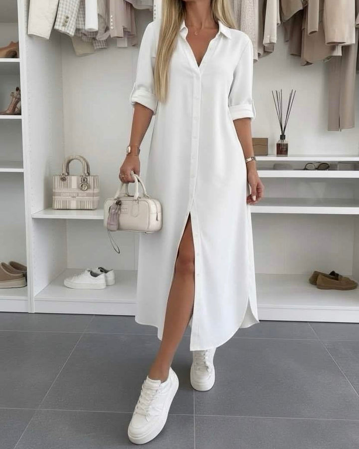 Brenda | Oversized Shirt Dress