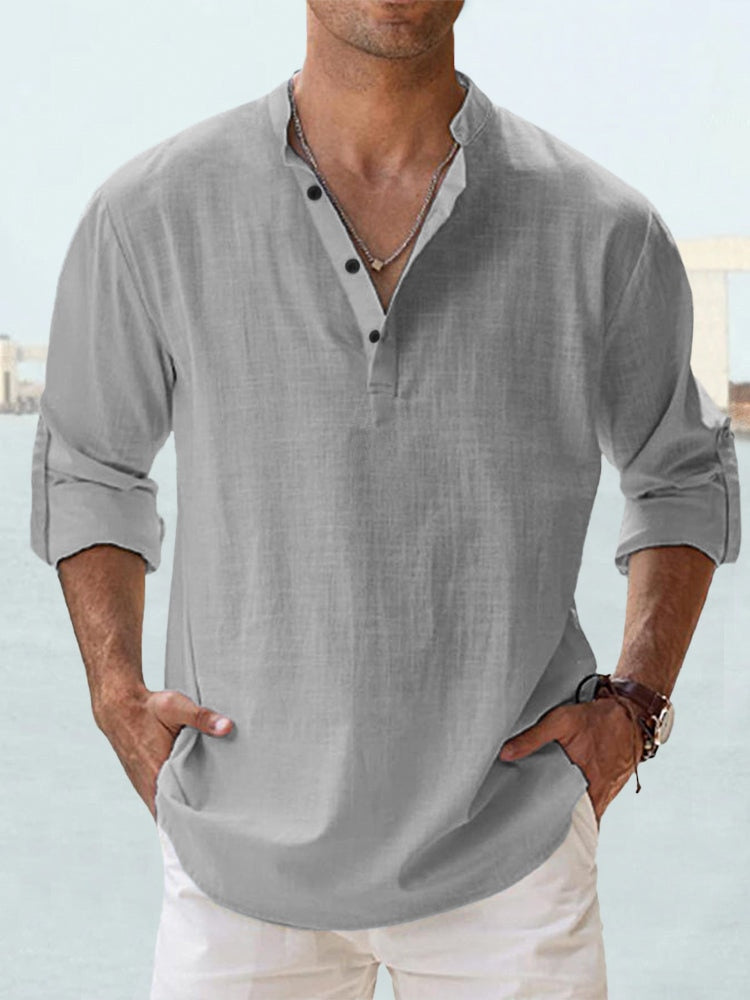 Niccolò | Breathable linen shirt