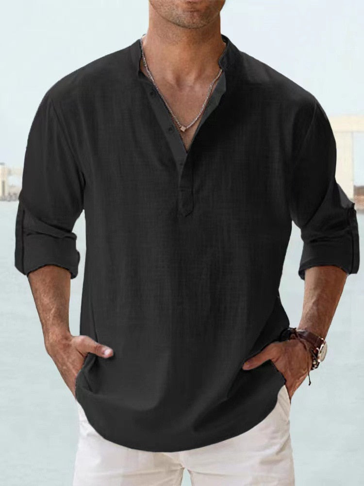 Niccolò | Breathable linen shirt