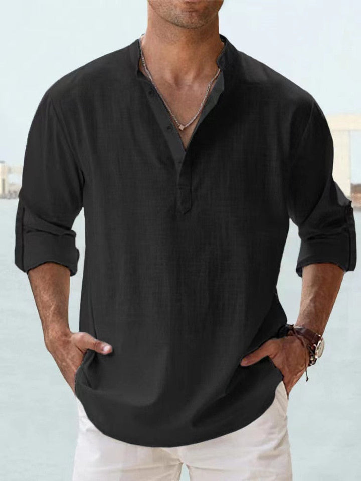 Niccolò | Breathable linen shirt