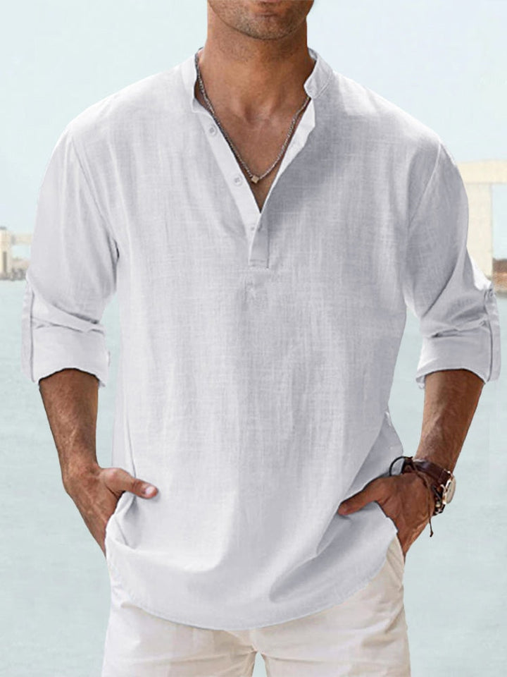 Niccolò | Breathable linen shirt
