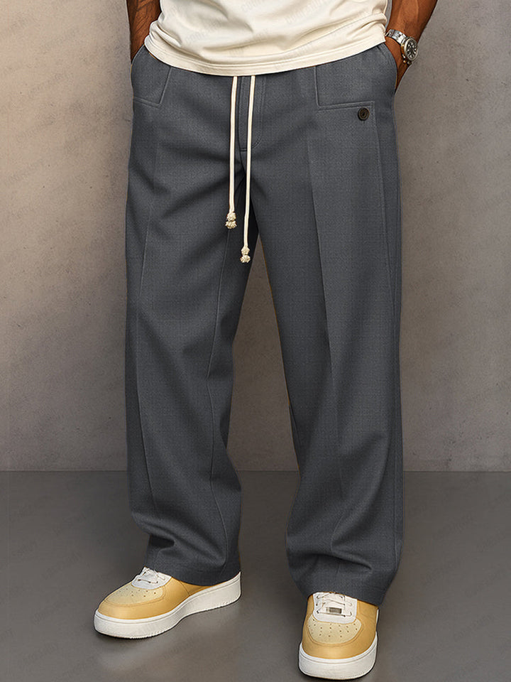 Ruggero | Comfortable urban-style trousers with a drawstring