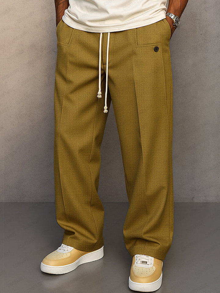 Ruggero | Comfortable urban-style trousers with a drawstring