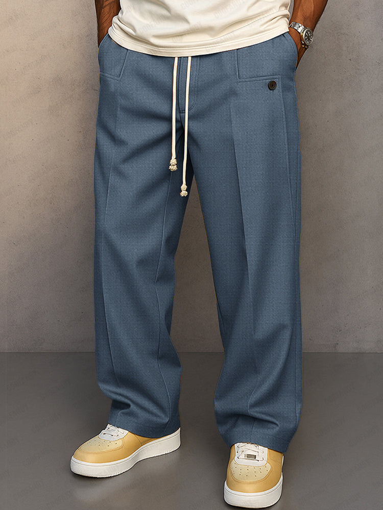 Ruggero | Comfortable urban-style trousers with a drawstring