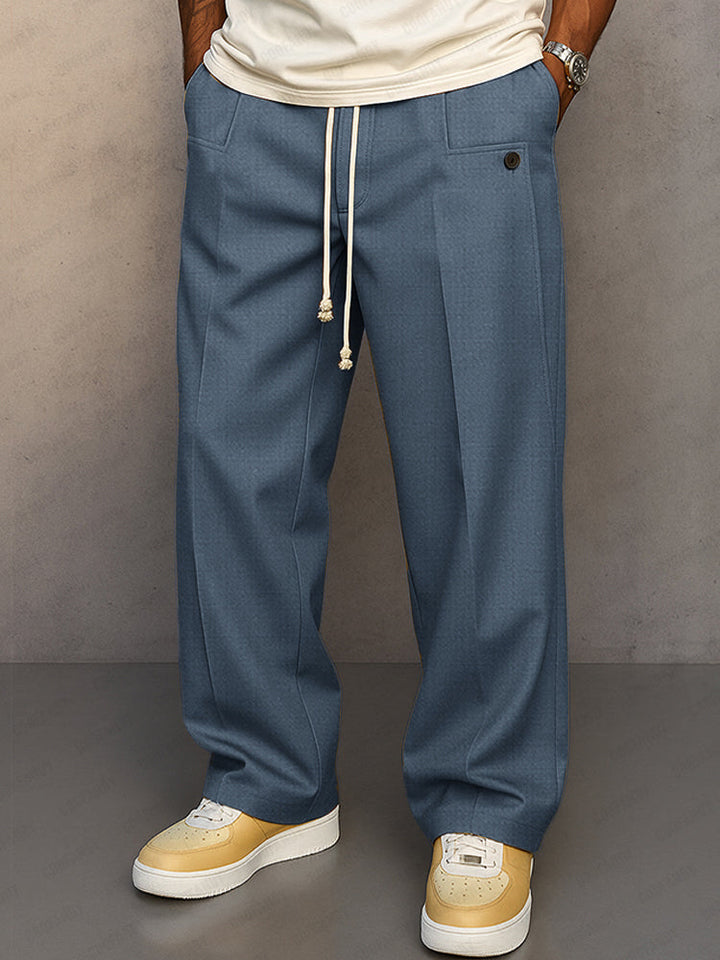 Ruggero | Comfortable urban-style trousers with a drawstring