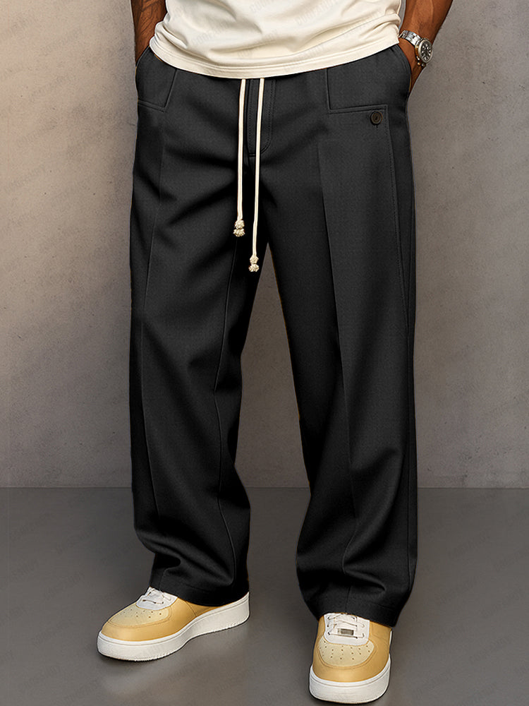 Ruggero | Comfortable urban-style trousers with a drawstring