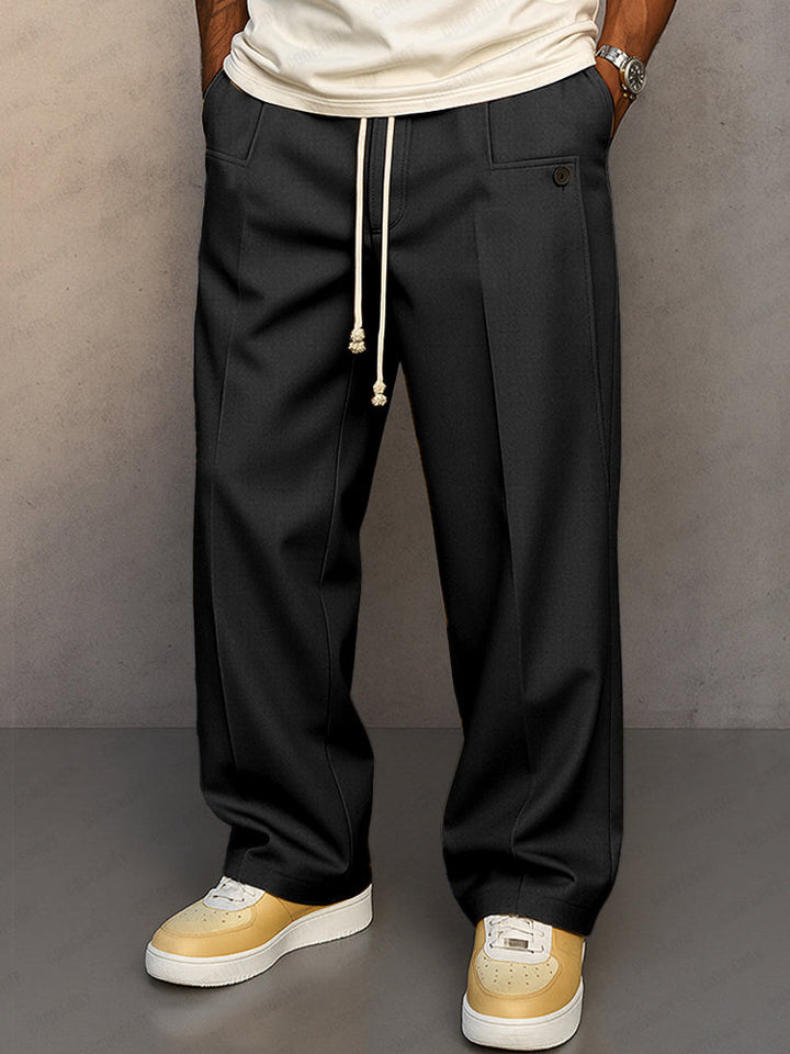 Ruggero | Comfortable urban-style trousers with a drawstring