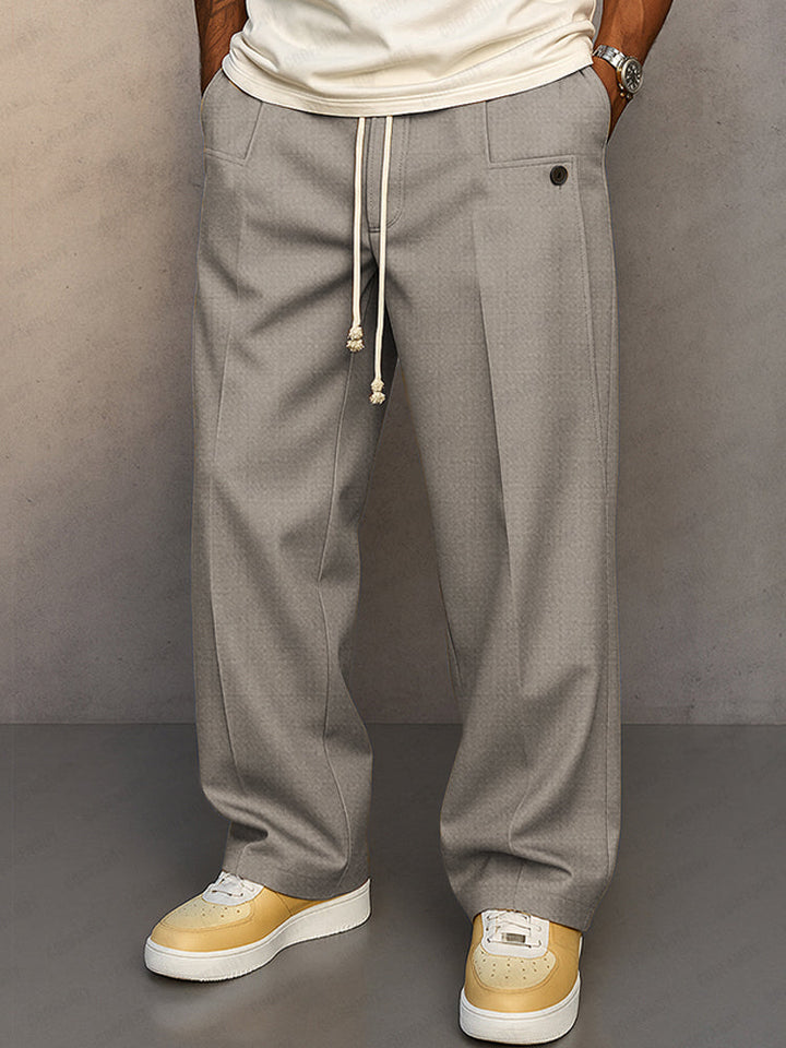 Ruggero | Comfortable urban-style trousers with a drawstring