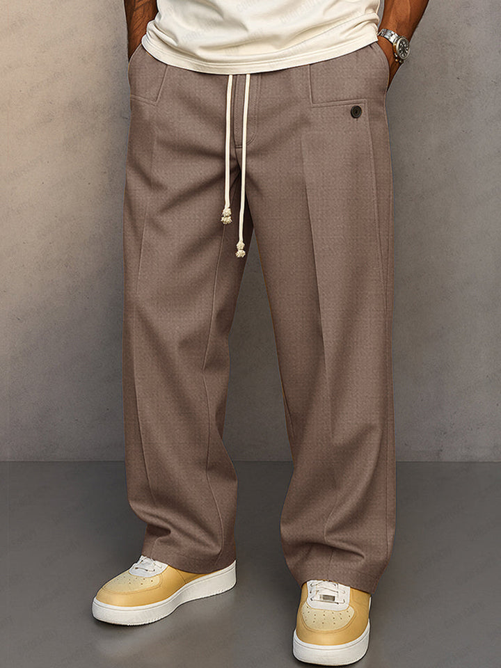 Ruggero | Comfortable urban-style trousers with a drawstring