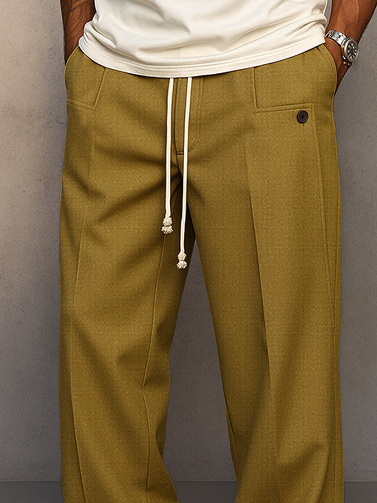 Ruggero | Comfortable urban-style trousers with a drawstring
