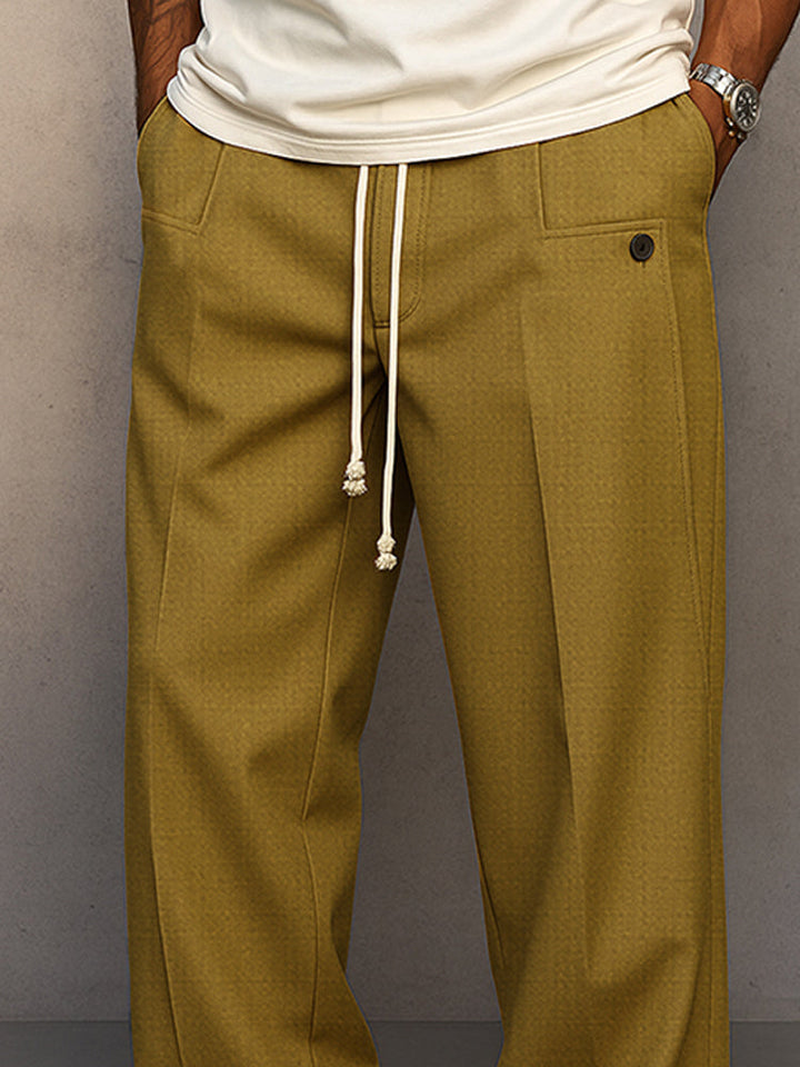 Ruggero | Comfortable urban-style trousers with a drawstring