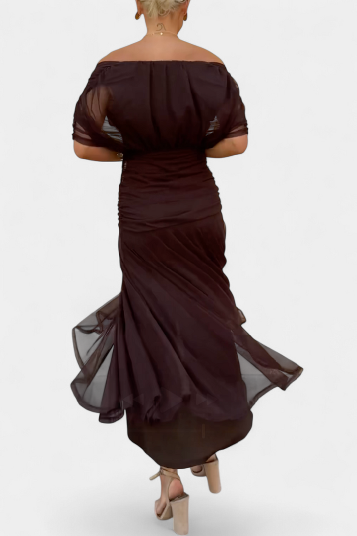 Margot | Draped wrap dress