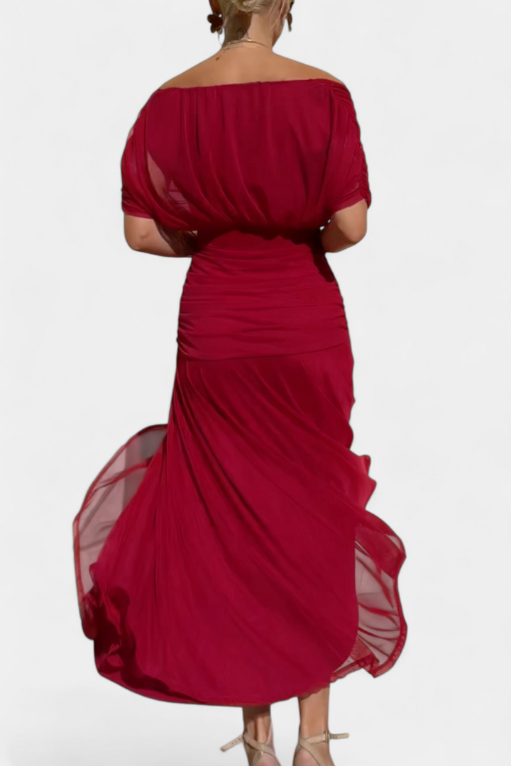 Margot | Draped wrap dress