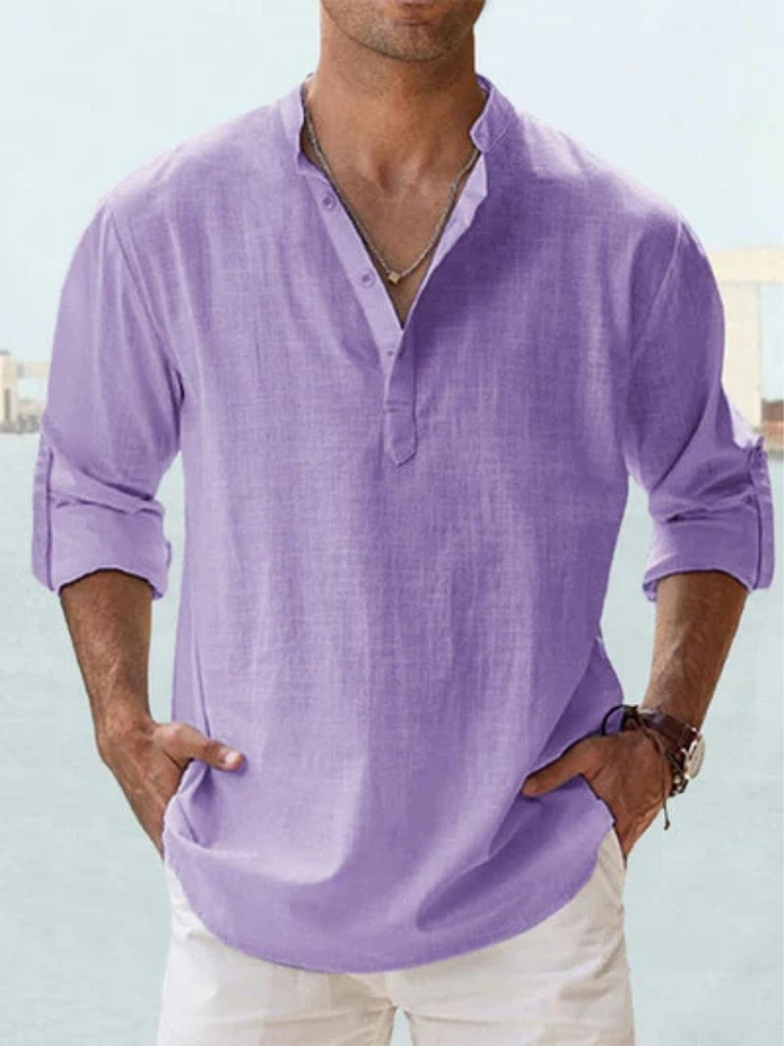 Niccolò | Breathable linen shirt