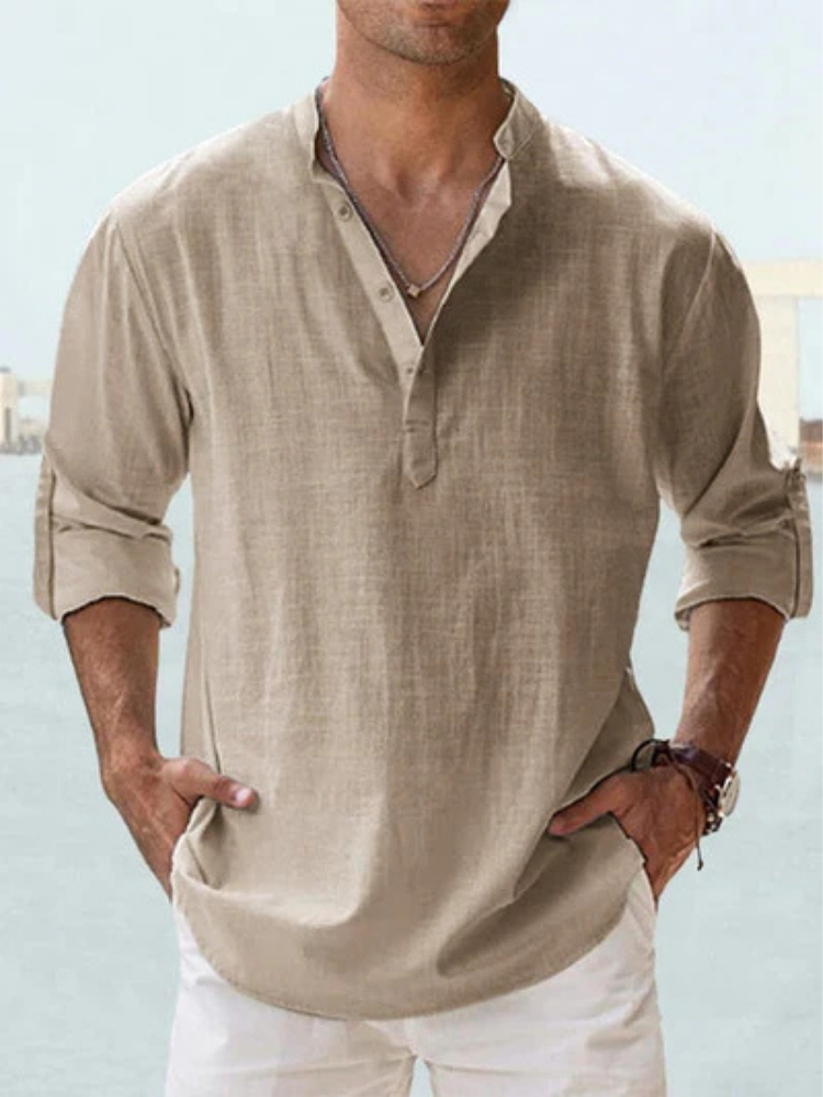 Niccolò | Breathable linen shirt