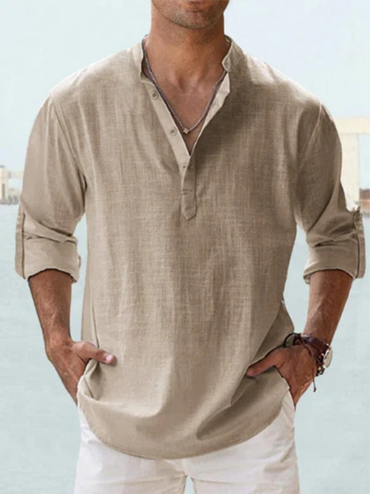 Niccolò | Breathable linen shirt