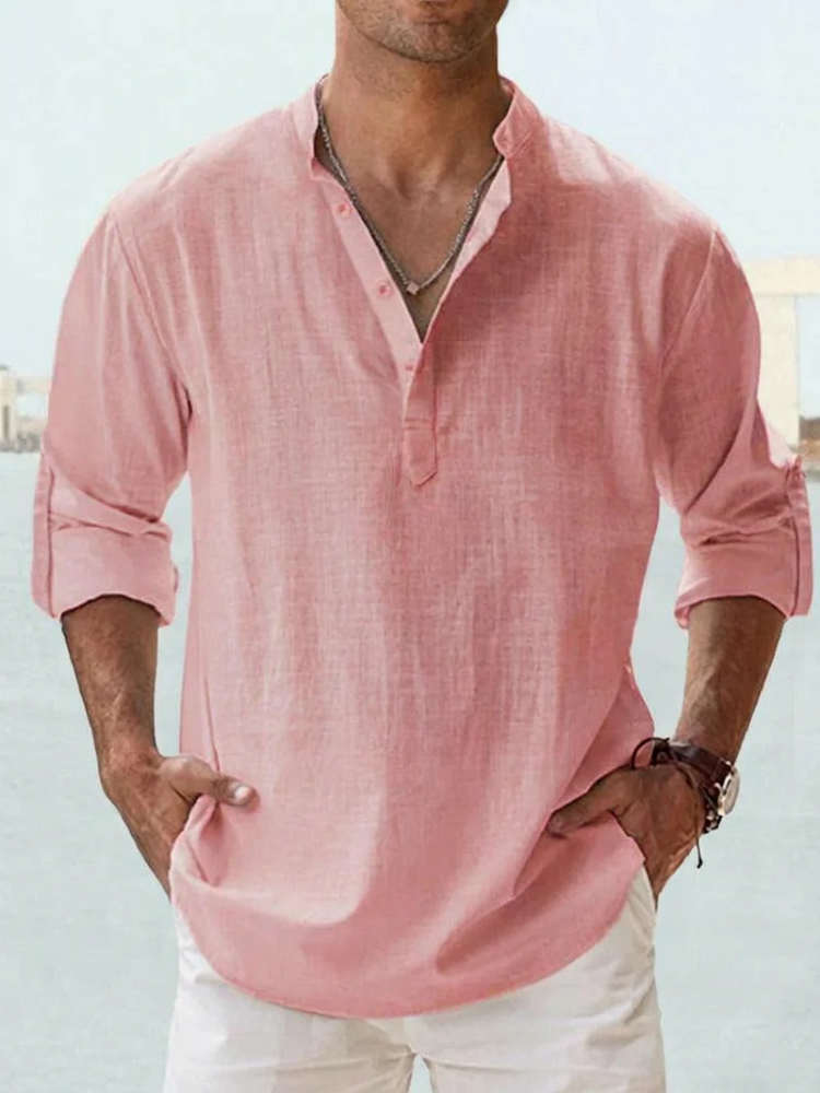 Niccolò | Breathable linen shirt