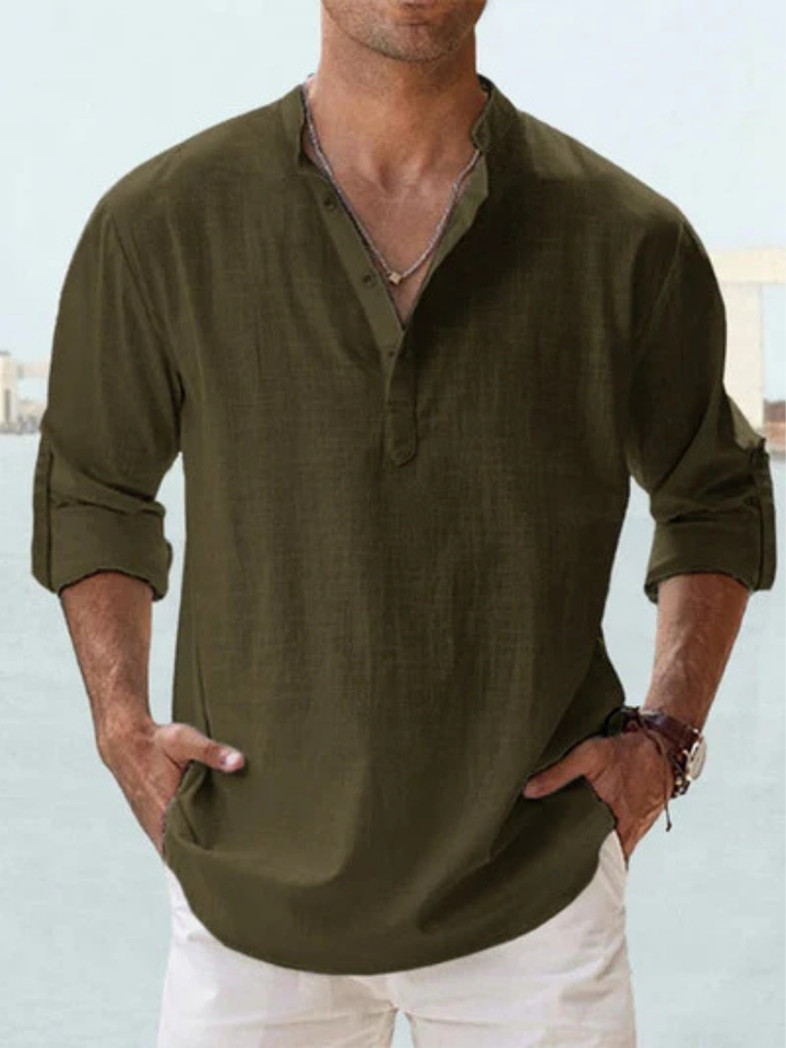 Niccolò | Breathable linen shirt