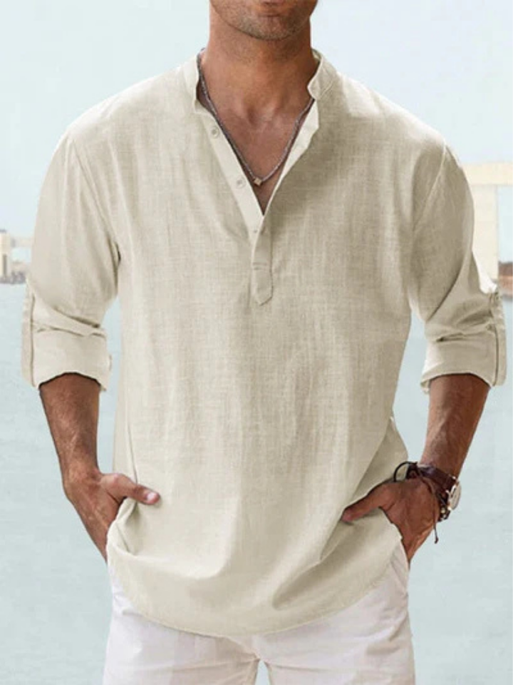 Niccolò | Breathable linen shirt