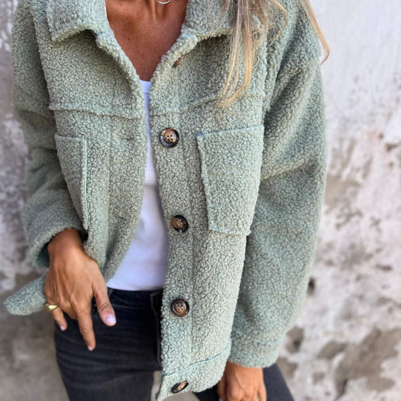 Nadia | Veste en fausse fourrure douce
