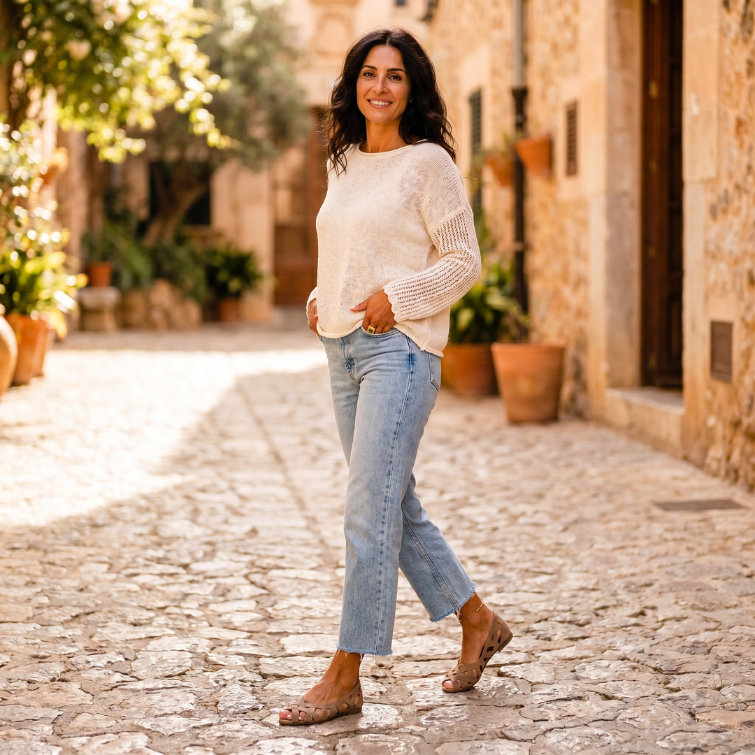 Vittoria | Criss-cross strap sandals