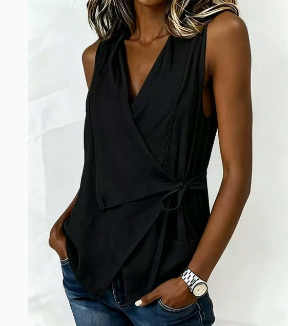 Aurora | Sleeveless Blouse