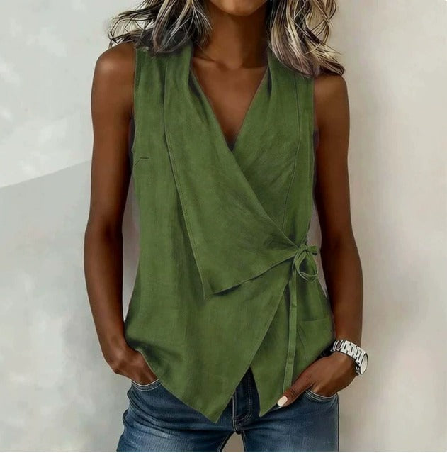 Aurora | Sleeveless Blouse