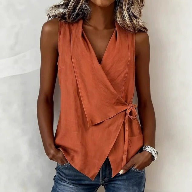 Aurora | Sleeveless Blouse